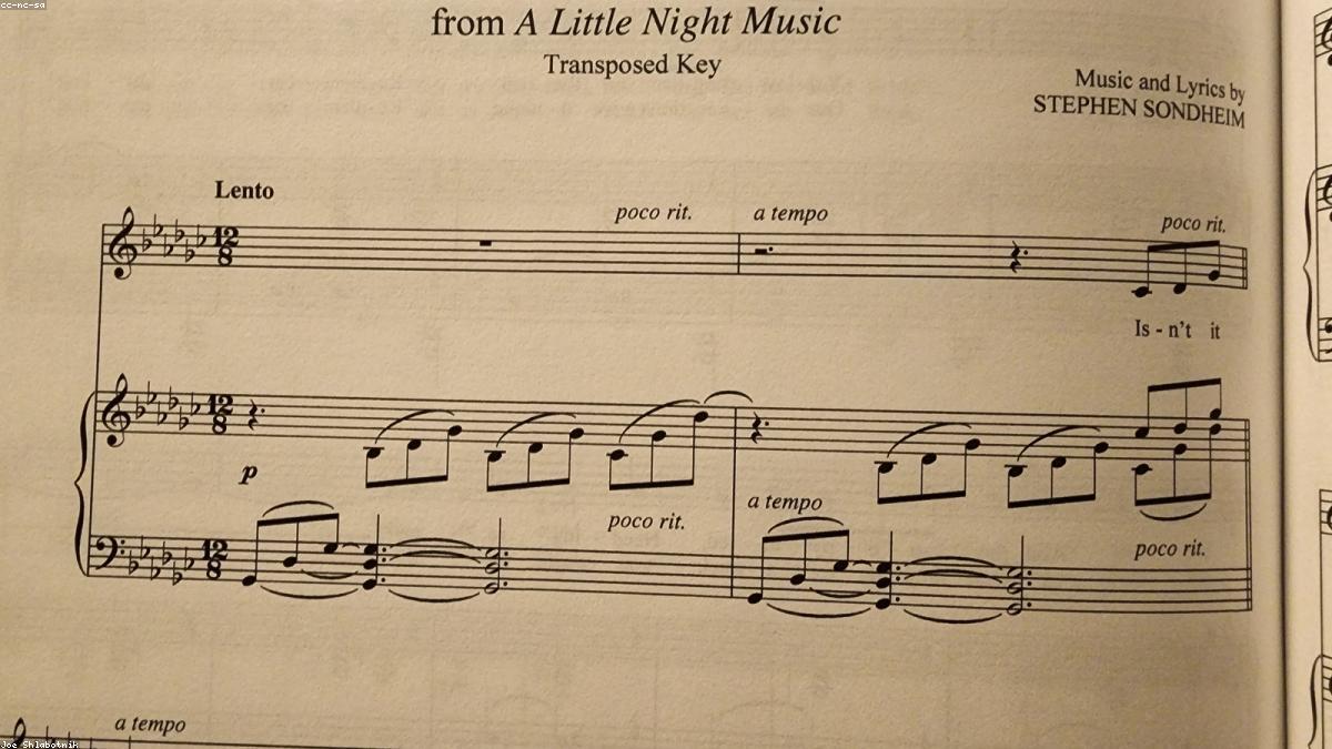 Audio being transcribed into piano sheet music in real time